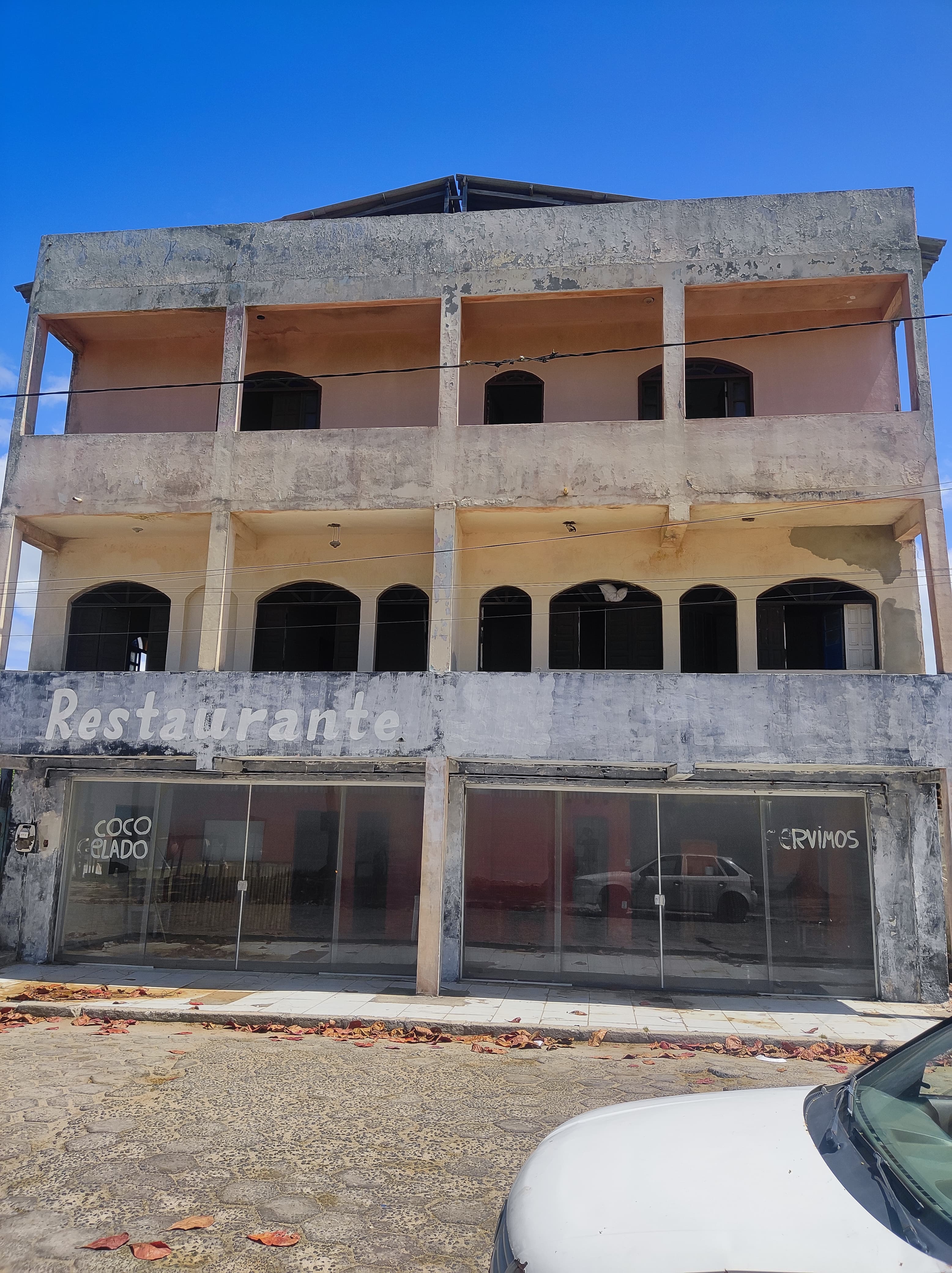 Pousada antes da reforma